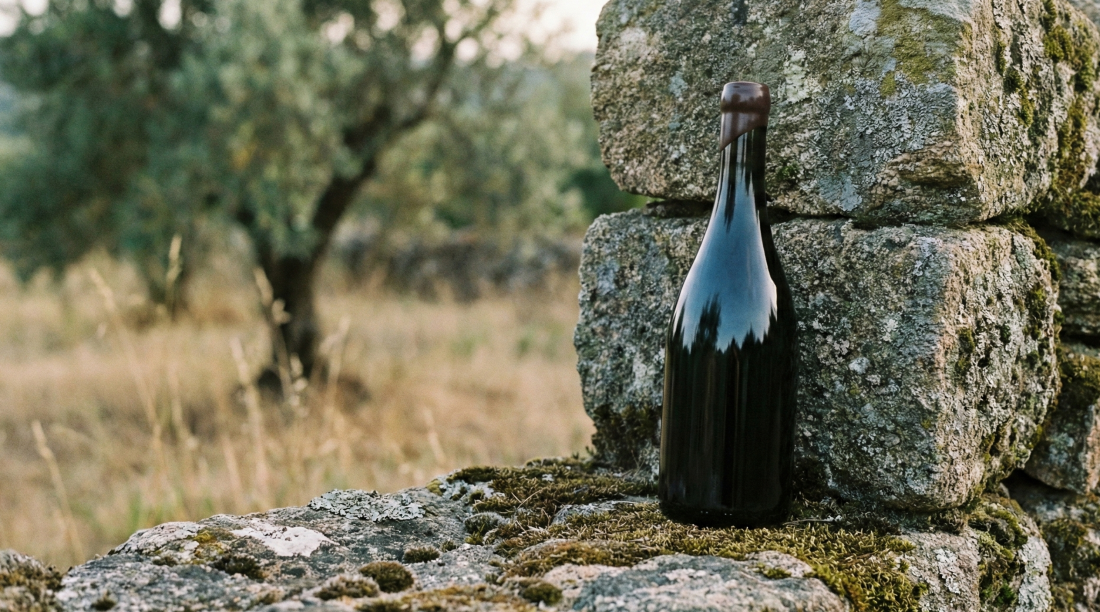 A private luxury wine tasting setting overlooking the Douro River terraces